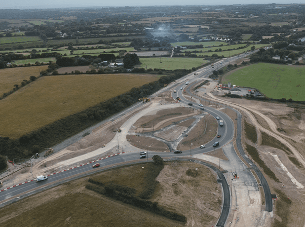 Langarth’s Northern Access Road on schedule to be completed next year